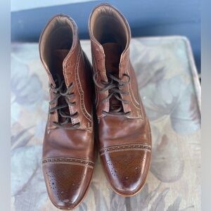 Johnson & Murphy est. 1850 brown leather Men's Boots size 10M